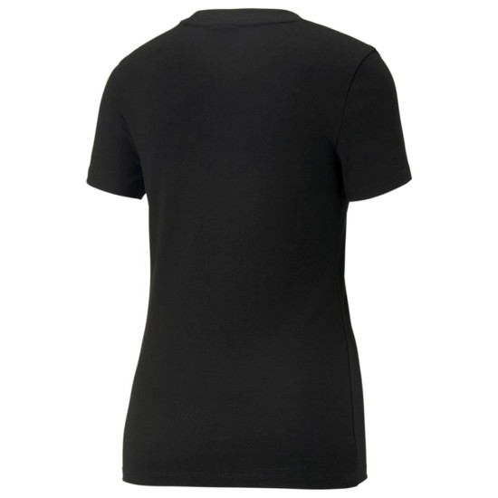 Puma Γυναικεία κοντομάνικη μπλούζα Brand Love Metallic Logo Tee